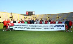 İzmir’de Filistinli çocuklara destek futbol turnuvası