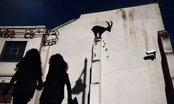 Gizemli sokak sanatçısı Banksy'nin yeni eseri Londra'da ortaya çıktı