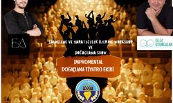 Turgutlu’da doğaçlama show ve sahneleme atölyesi