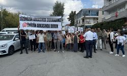 Çiğli'de Harmandalı Tesisine karşı protesto: Çiğli çöp tenekesi olmasın!