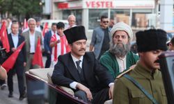 Atatürk’ün Sivas’a gelişi temsili olarak canlandırıldı!