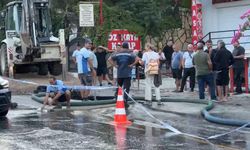 Bodrum’da ana isale hattı patladı!