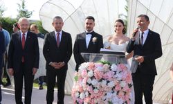 CHP liderleri Denizli’de nikah töreninde buluştu!