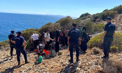 Yunanistan'ın geri ittiği 31 düzensiz göçmen Kuşadası'nda yakalandı