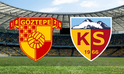 Göztepe-Kayserispor maçı başlıyor: İşte ilk 11'ler!