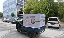 Yeni halk ekmek aracı Emirdağ’da hizmete girdi