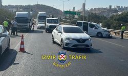 Örnekköy Kavşağı'nda trafik kazası!