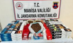 Manisa'da dev operasyon: Binlerce makaron ele geçirildi