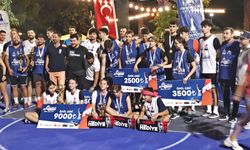 3x3 Streetball İzmir Cup'ta kazananlar belli oldu