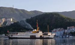 Amasra'da restoran vapur karaya oturdu