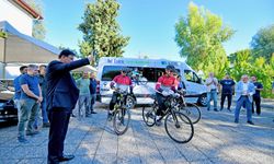 Fethiye Belediyesi çalışanları Anıtkabir’e pedalları çeviriyor