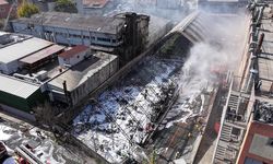 Gaziosmanpaşa'daki fabrika yangınından korkunç tablo