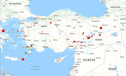 8 Ekim | Son 24 saatte Türkiye'de kaç deprem oldu?