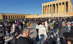 10 Kasım öncesi Anıtkabir'e insan seli