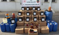 Aydın'da kaçak alkol operasyonu: 930 litre alkol ele geçirildi