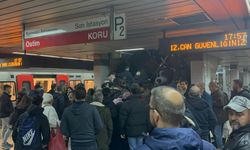 Ankara'da metro istasyonunda yangın