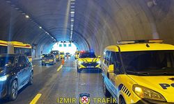 Bayraklı Tünelleri'nde zincirleme trafik kazası