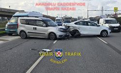 Çiğli Anadolu Caddesi’nde trafik kazası