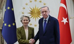 Cumhurbaşkanı Erdoğan, AB Komisyonu Başkanı Von der Leyen'i kabul etti