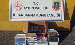 Efeler'de 305 paket kaçak sigara ele geçirildi