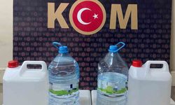 Kırıkkale’de yılbaşı öncesi kaçak içki operasyonu: 10 litre etil alkol ele geçirildi