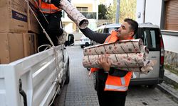 Kuşadası Belediyesi'nden kış yardımı: Soba dağıtımı başladı