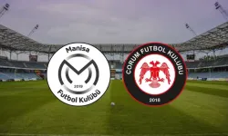 Manisa FK - Çorum FK maçı ne zaman, saat kaçta, hangi kanalda yayınlanacak?