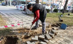 Menderes’te parklar güvenle aydınlanıyor