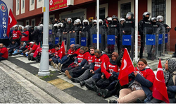 Polonez işçilerine yine polis barikatı | "Müsaade edin anayasal hakkı kullanalım"