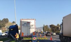 SON DAKİKA: Otoyol üzerinde kaza! Sol şerit trafiğe kapatıldı