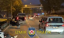 Yeşildere Caddesi'nde kaza! Karabağlar istikametinde trafik aksadı