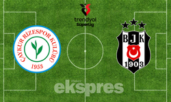 Ç. Rizespor - Beşiktaş maçı ne zaman, saat kaçta ve hangi kanalda?