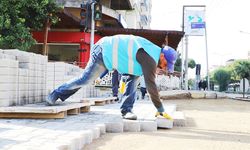 Nazilli'de belediyeden yol yenileme çalışması