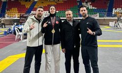 Aydınlı milli sporcu Elifnaz Köseoğlu'ndan şampiyonluk