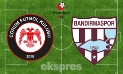 Çorum FK - Bandırmaspor maçı ne zaman, saat kaçta ve hangi kanalda?