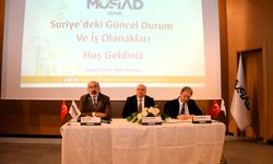 MÜSİAD İzmir'de Türkiye-Suriye arasındaki işbirliği fırsatları konuşuldu