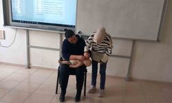 Kütahya’da görme engellilere ilk yardım eğitimi