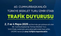 İzmir'de Cumhurbaşkanlığı Türkiye Bisiklet Turu nedeniyle bu yollar trafiğe kapatılacak!