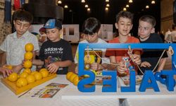 İzmir'de çocuklar matematiği eğlenerek ve dokunarak öğrendi