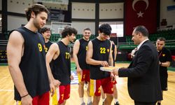 Başkan Ömer Eşki'den Göztepe'ye moral ziyareti