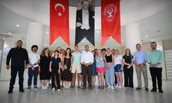 Bornova'da Estonyalı gençlik çalışanlarıyla buluşma