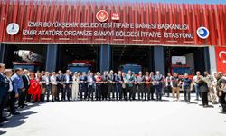 İzmir İAOSB’ye 75 milyonluk yeni itfaiye istasyonu açıldı