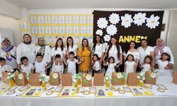 ‘Mutlu Çocuklar’dan annelere el yapımı hediyeler
