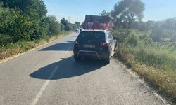 Ödemiş’te üç araçlı zincirleme trafik kazası
