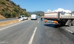 Milas Söke yolunda hatalı sollama kazaya yol açtı