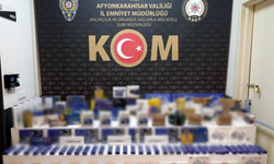 Afyonkarahisar’da 219 kaçak cep telefonu tamir aparatı ele geçirildi
