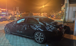 Kaza yaptı, lüks otomobilinin plakasını alıp kaçtı