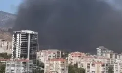 Karşıyaka Örnekköy’de orman yangını çıktı: Müdahale devam ediyor