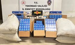 Tekirdağ’da 273 bin 600 makaron ele geçirildi