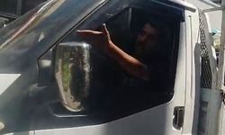 Ters yöne girdi, kadın otobüs şoförüne zorluk yaşattı
